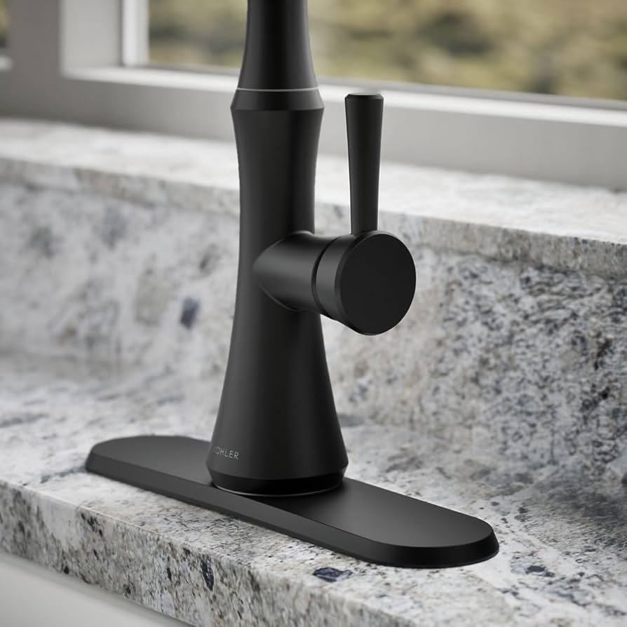 Kaori Ma KOHLER Kaori Vibrant Brushed Moderne Brass Single Handle
